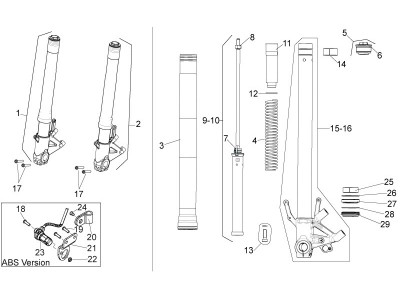 Front fork II